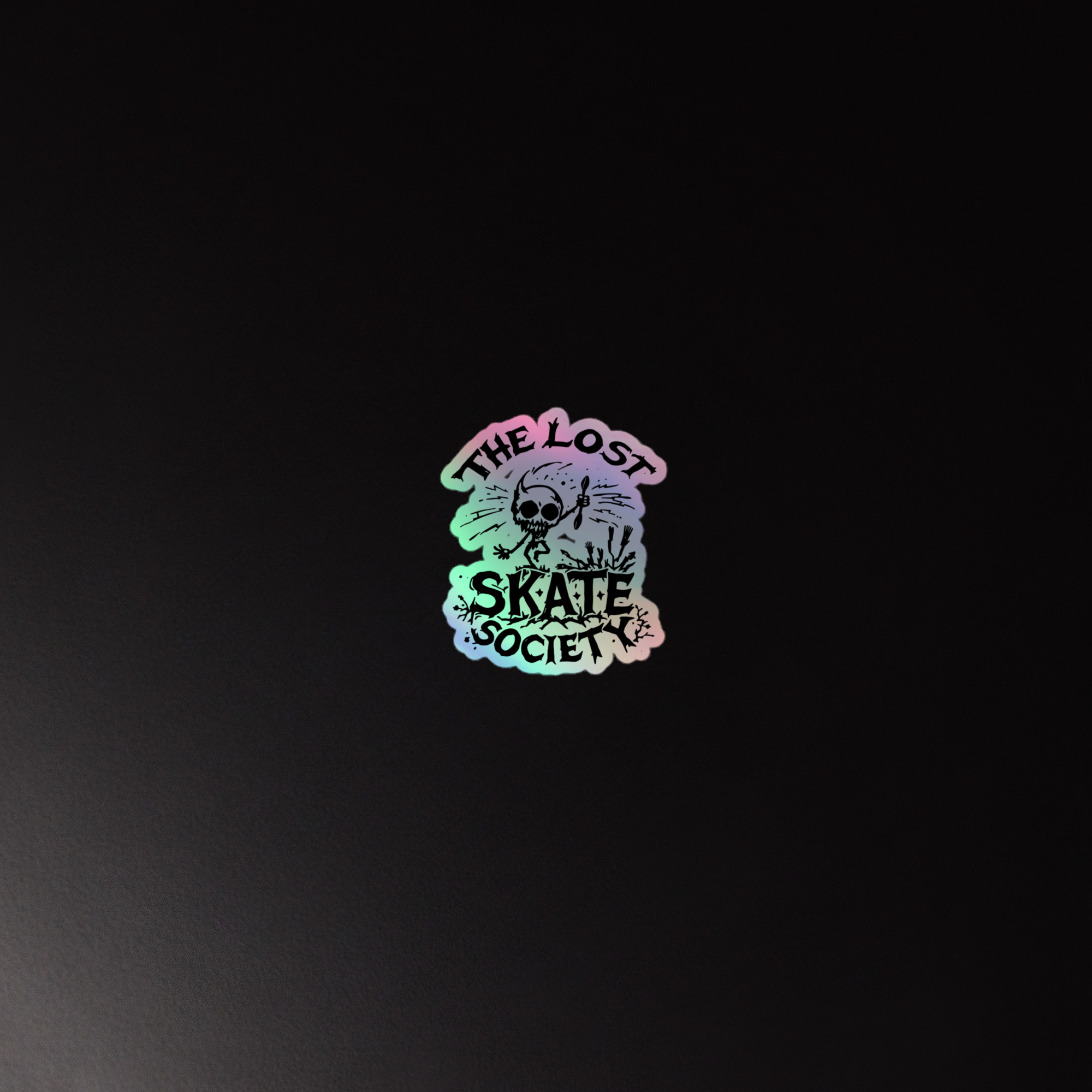The Core holographic sticker